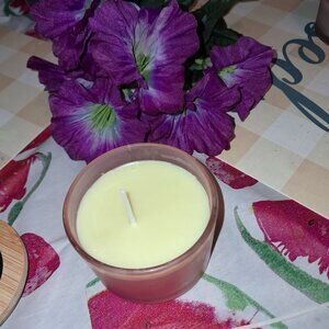 STRAWBERRY SHORTCAKE/ VANILLA SCENTED CANDLE